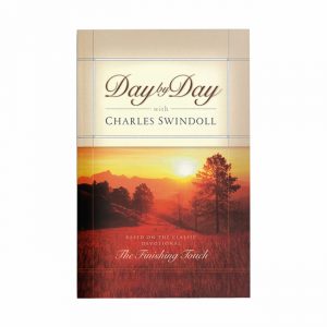 DAY BY DAY WITH CHARLES SWINDOLL, paperback book