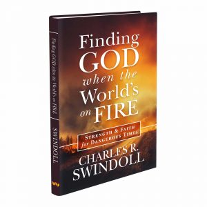 FINDING GOD WHEN THE WORLD IS ON FIRE, hardback book