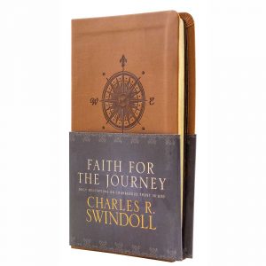 FAITH FOR THE JOURNEY: Daily Meditations on Courageous Trust in God, LeatherLike book