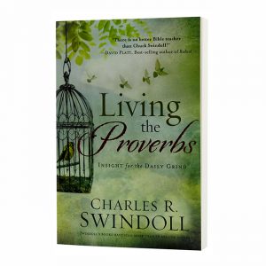 LIVING THE PROVERBS: Insight for the Daily Grind, paperback book
