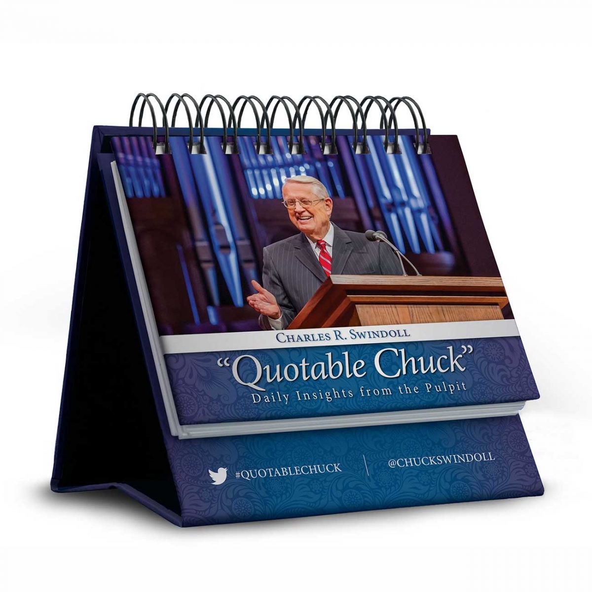 QUOTABLE CHUCK: DAILY INSIGHTS FROM THE PULPIT, Flip Calendar