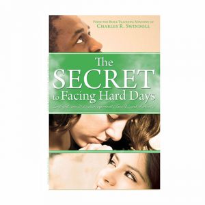 THE SECRET TO FACING HARD DAYS: Insight on Discouragement, Guilt, and Anxiety, paperback book