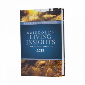 SWINDOLL'S LIVING INSIGHTS NEW TESTAMENT COMMENTARY: ACTS, hardback book