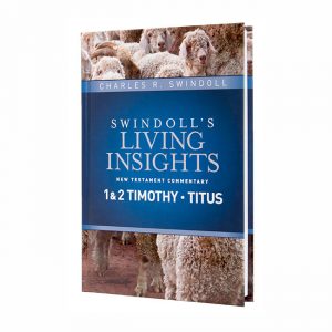 SWINDOLL'S LIVING INSIGHTS NEW TESTAMENT COMMENTARY: 1 & 2 THESSALONIANS, hardback book