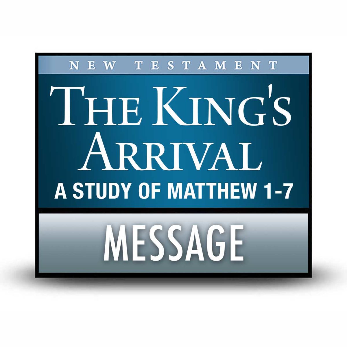 The King's Arrival message