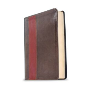 The Swindoll Study Bible NLT LeatherLike, Brown/Tan TuTone