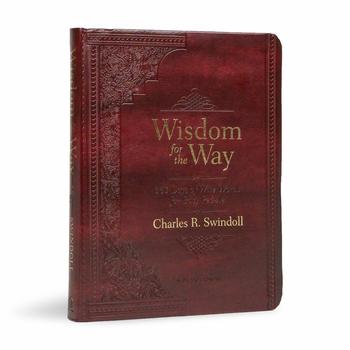 Wisdom for the Way leather-like book