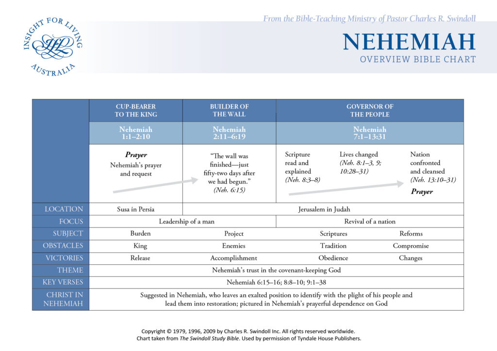 Nehemiah Bible Chart
